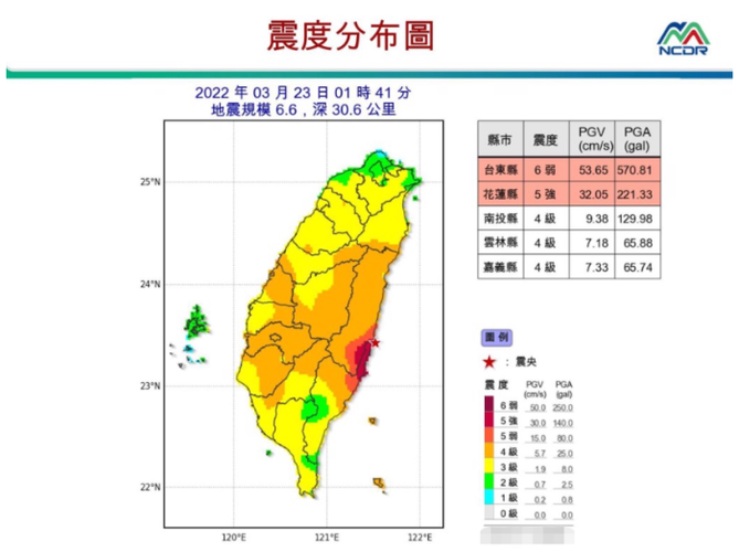 台湾台北地震/台湾台北地震记录-第3张图片 台湾台北地震/台湾台北地震记录-第3张图片
