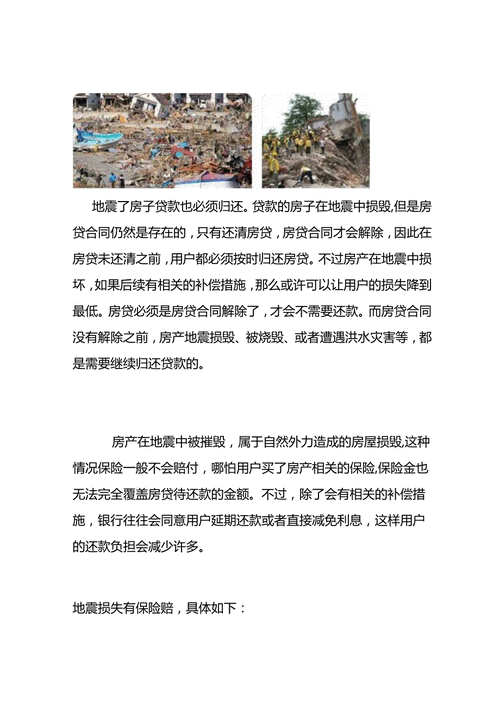 地震房子没了怎么办/地震房子没了谁赔-第5张图片 地震房子没了怎么办/地震房子没了谁赔-第5张图片