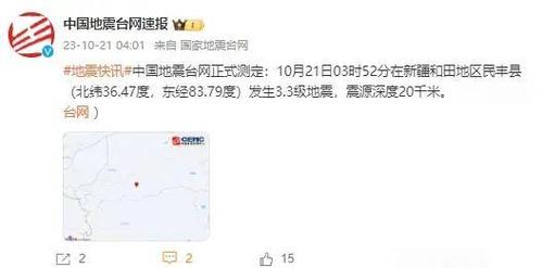 新疆于田地震-新疆和田于田县发生30级地震-第4张图片 新疆于田地震-新疆和田于田县发生30级地震-第4张图片