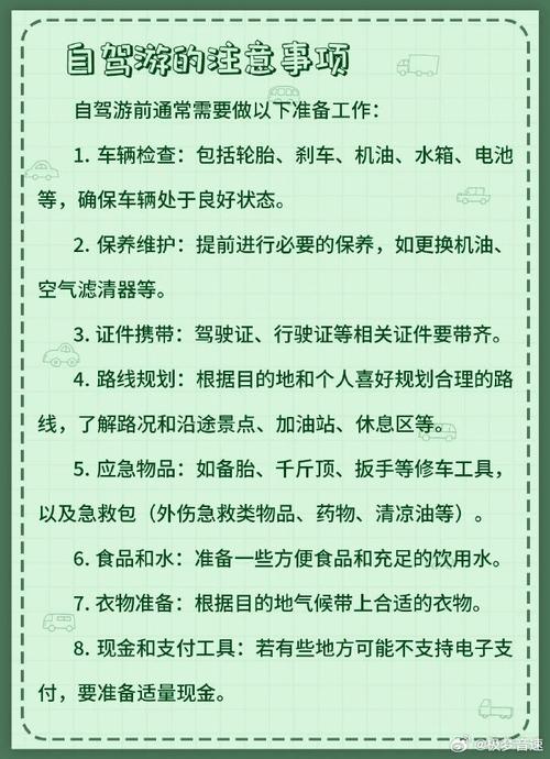 带小车出行注意事项有哪些-小车出行需要带什么证件-第2张图片