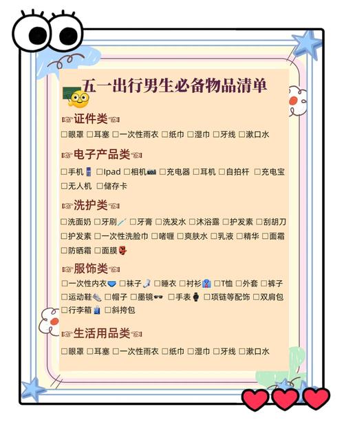 假期出行必需品有哪些-假期出行必需品有哪些英文-第2张图片