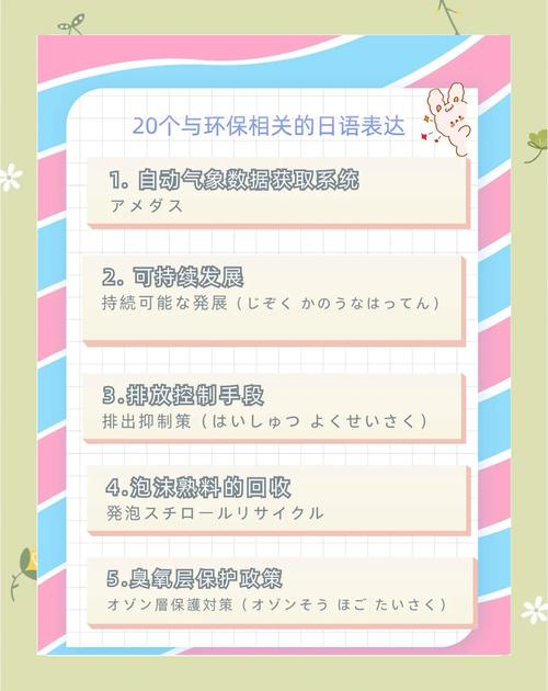 低碳出行的日语怎么讲，日语绿色出行低碳生活-第5张图片