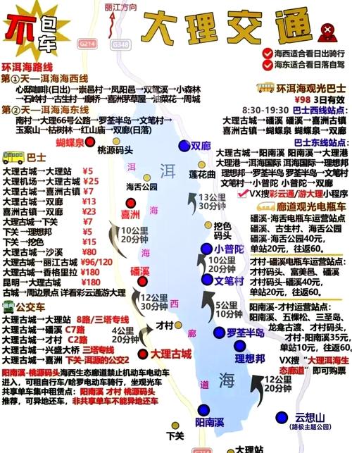 怎么包车出行洱海/去洱海包车划算吗-第4张图片