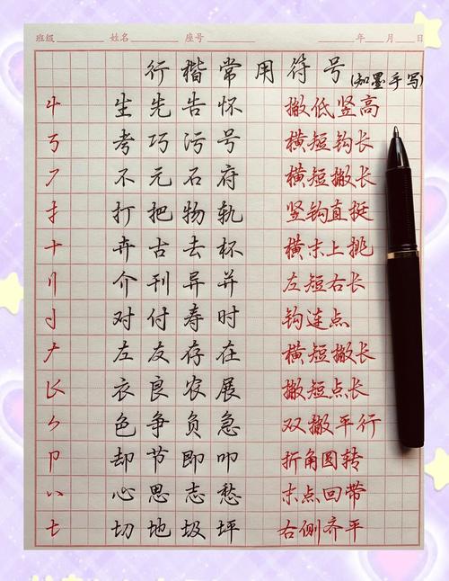 怎么能写出行楷字体-写行楷字的方法-第6张图片 怎么能写出行楷字体-写行楷字的方法-第6张图片