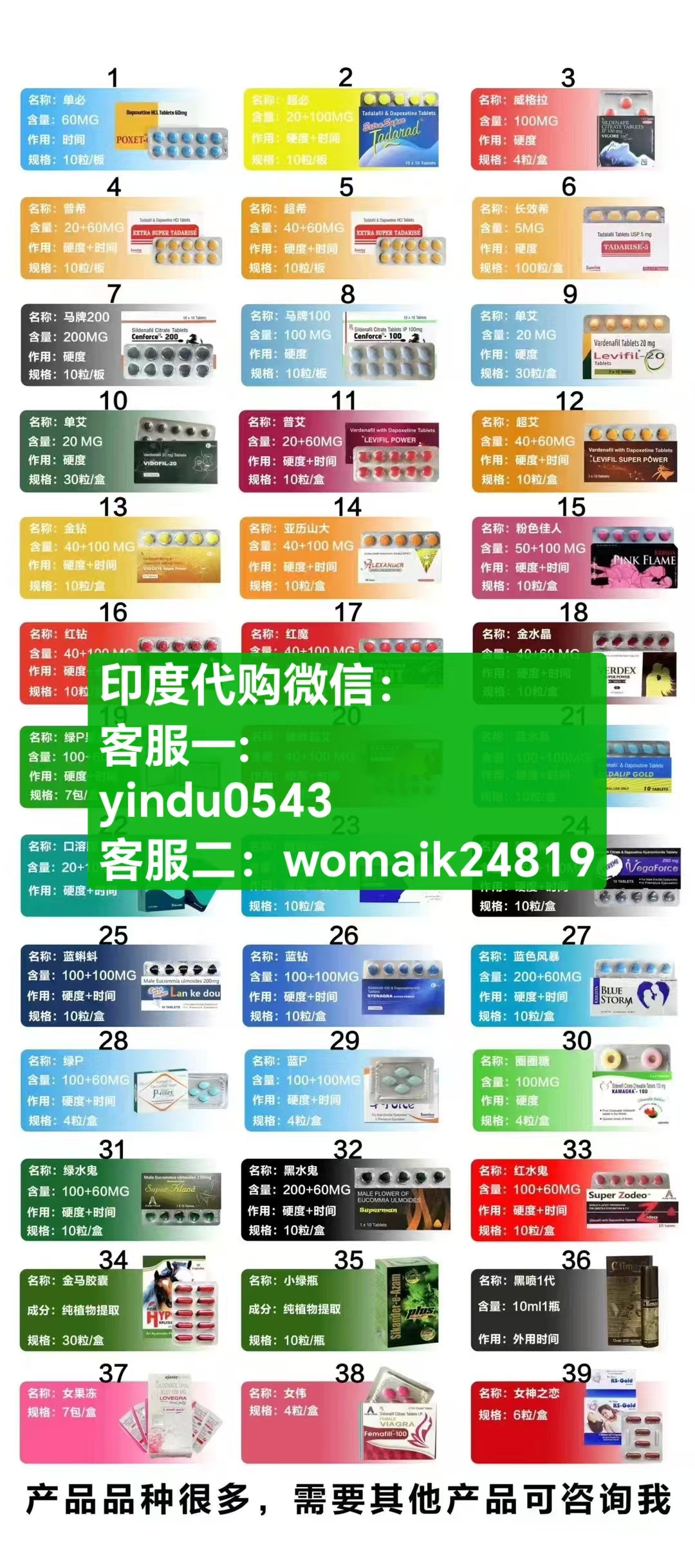 印度超级希爱力双效片的效果和用法