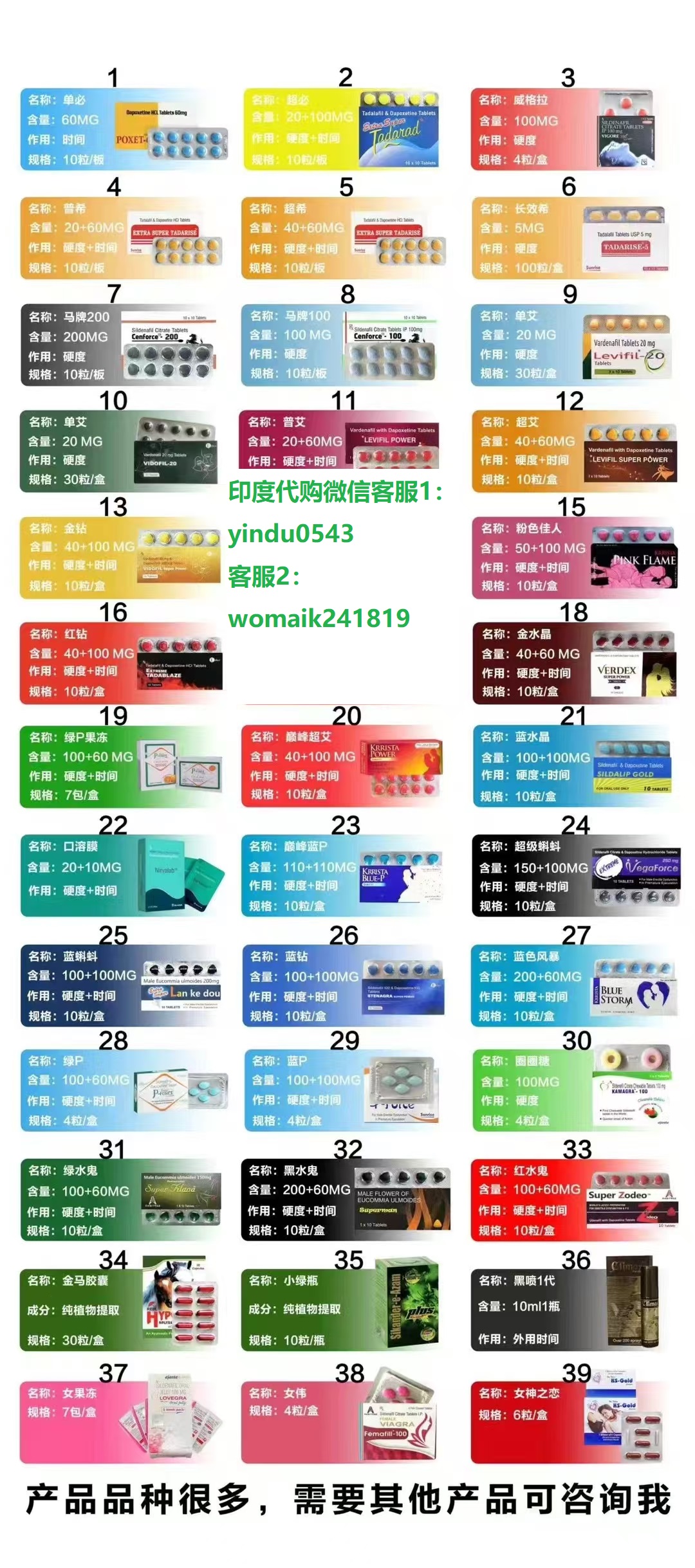 印度超级希爱力双效片的效果和用法